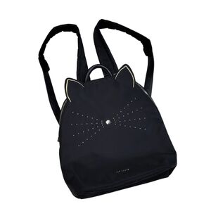 Ted Baker Katt Nylon Cat Whiskers Backpack, Black